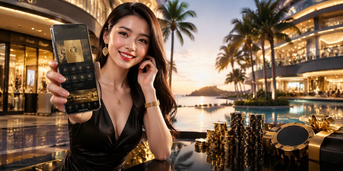 Suasana malam bonus VIP loteri eksklusif di Langkawi dengan pencahayaan mewah