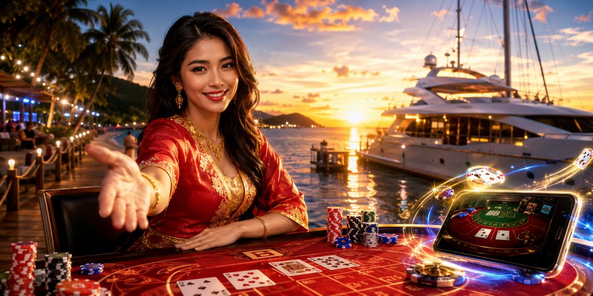 Pemain Penang menikmati baccarat langsung selepas log masuk ke hebtai20